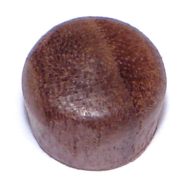 3/8" Walnut Wood Round Head Plugs 100PK